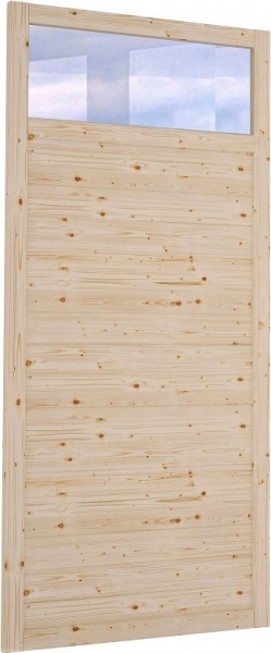 Pavillon Lucy 12,2 m² - Wandelement Holz unbehandelt